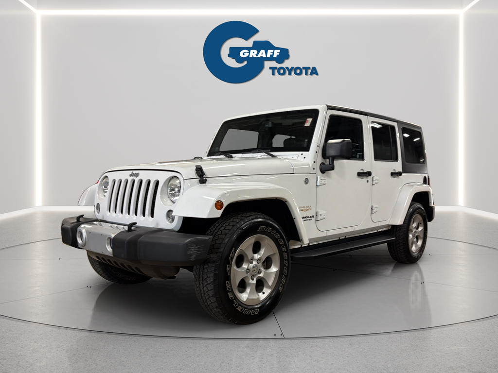 Used 2014 Jeep Wrangler Unlimited Sahara with VIN 1C4BJWEG8EL180977 for sale in Chesterton, IN