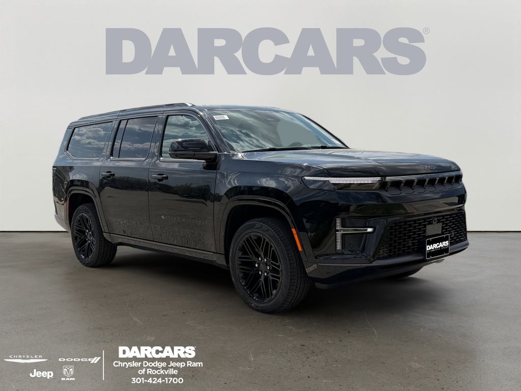 High Gloss Black 2026 Jeep Grand Wagoneer L Limited Reserve 4WD SUV / Crossover Four-Wheel Drive 8-Speed Automatic