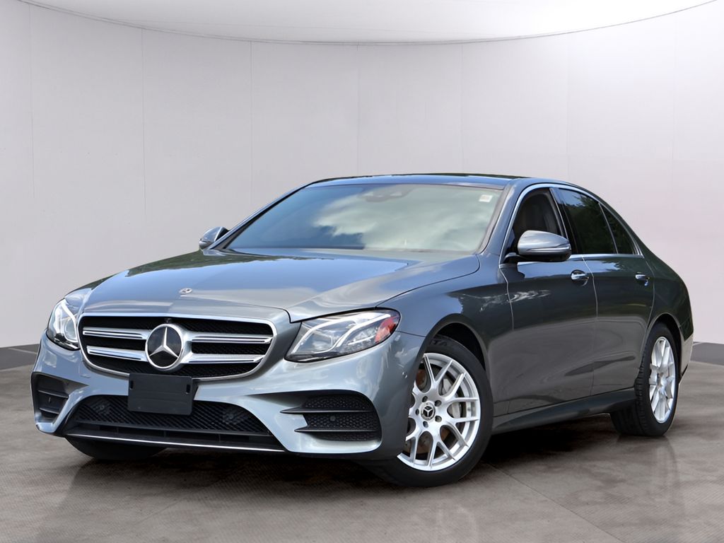 Selenite Gray Metallic 2018 Mercedes-Benz E-Class E 400 4MATIC Sedan AWD Sedan All-Wheel Drive 9-Speed Automatic