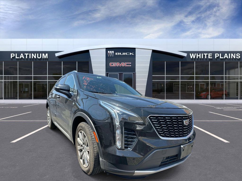 Stellar Black Metallic 2023 Cadillac XT4 Premium Luxury AWD SUV / Crossover Four-Wheel Drive 9-Speed Automatic