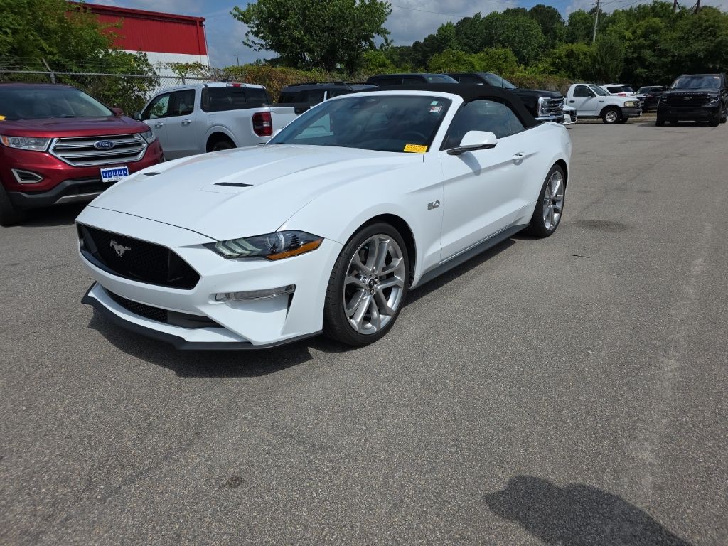 Oxford White 2021 Ford Mustang GT Premium Convertible RWD Convertible Rear-Wheel Drive Automatic