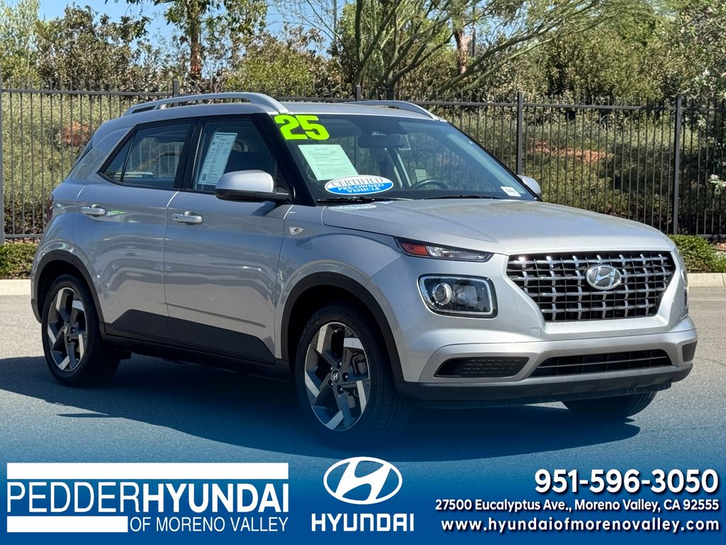 2025 Hyundai Venue Plata (Shimmering Silver) SUV/Crossover Tracción delantera Transmisión variable continua