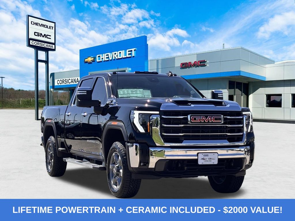 Onyx Black 2026 GMC Sierra 2500HD Pickup Truck Four-Wheel Drive Automatic