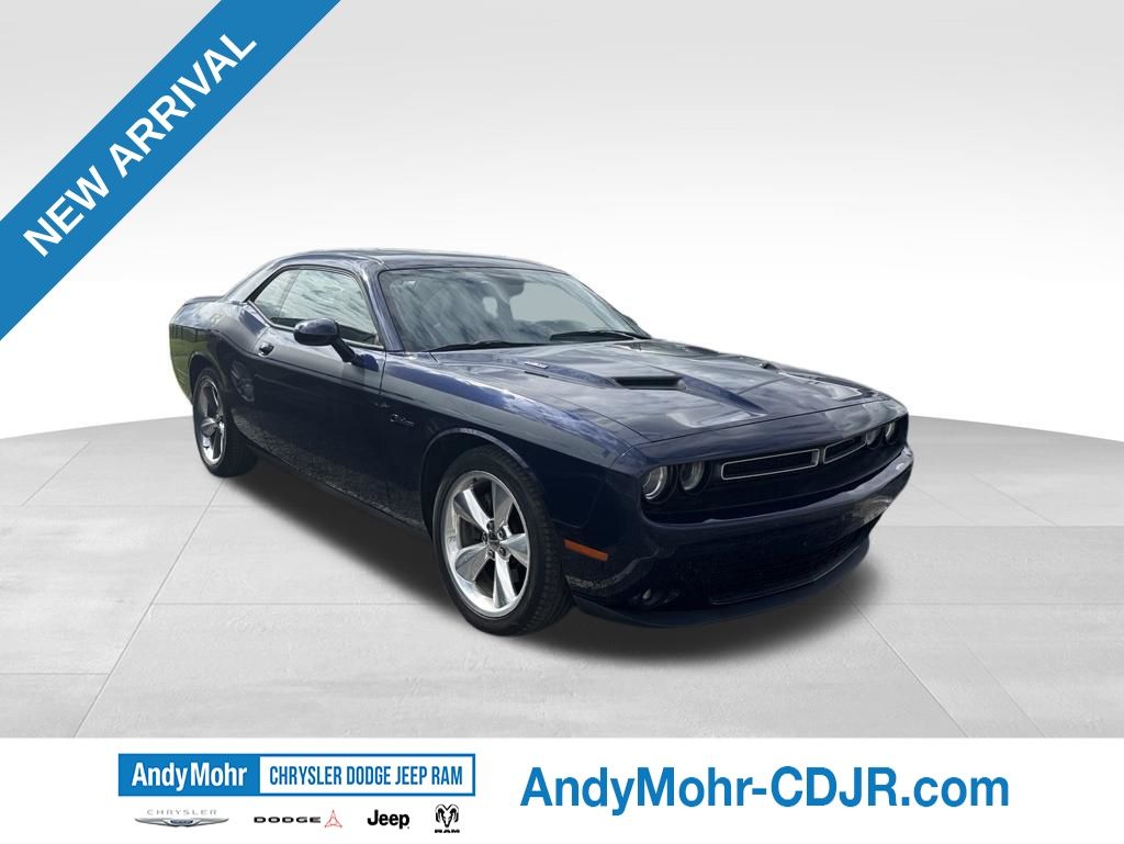 Jazz Blue Pearl 2016 Dodge Challenger R/T RWD Coupe Rear-Wheel Drive 8-Speed Automatic