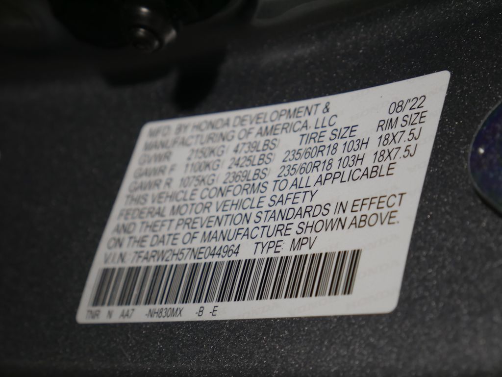 2022 Honda CR-V EX 31