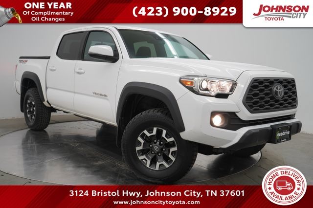 Super White 2020 Toyota Tacoma Pickup Truck Four-Wheel Drive 6-Speed Automatic