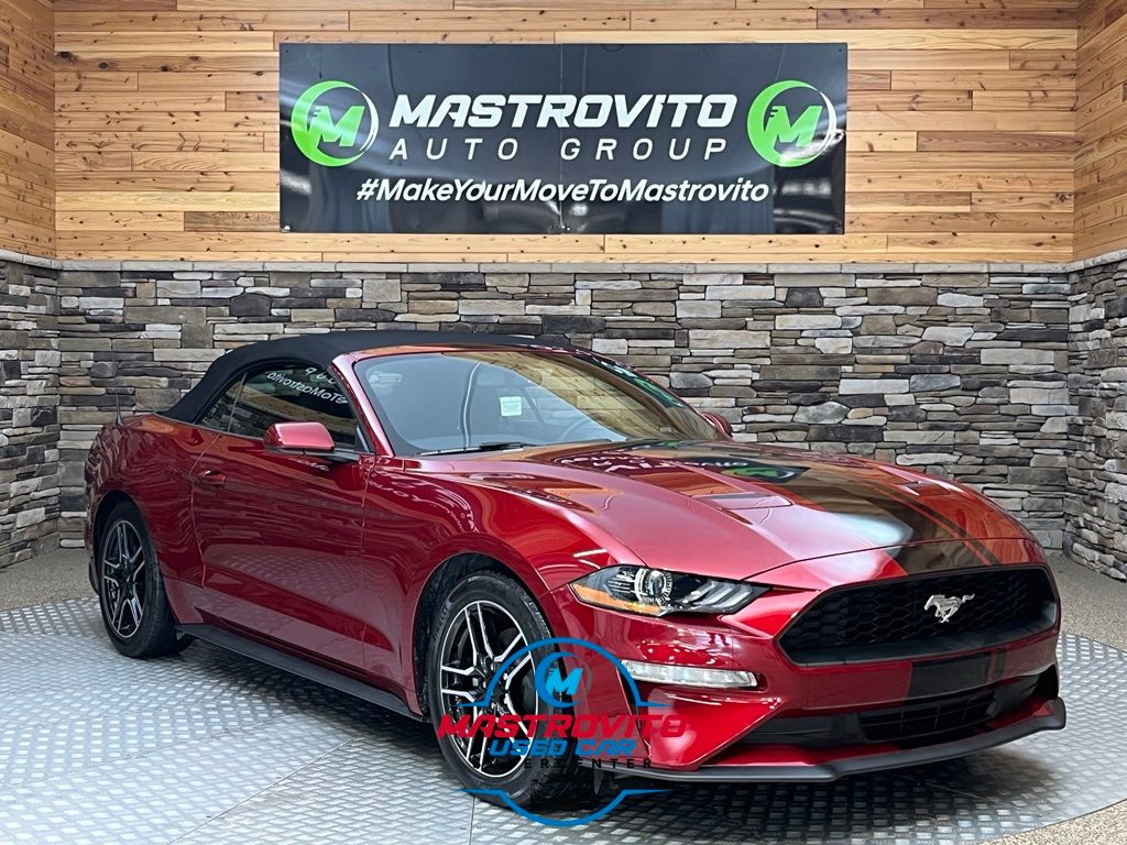 Ruby Red Metallic 2019 Ford Mustang Convertible Rear-Wheel Drive Automatic