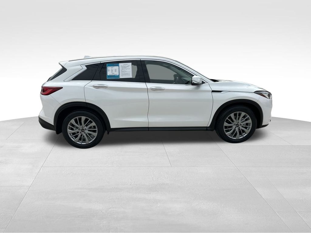 2023 Lunar White INFINITI QX50 PURE FWD SUV