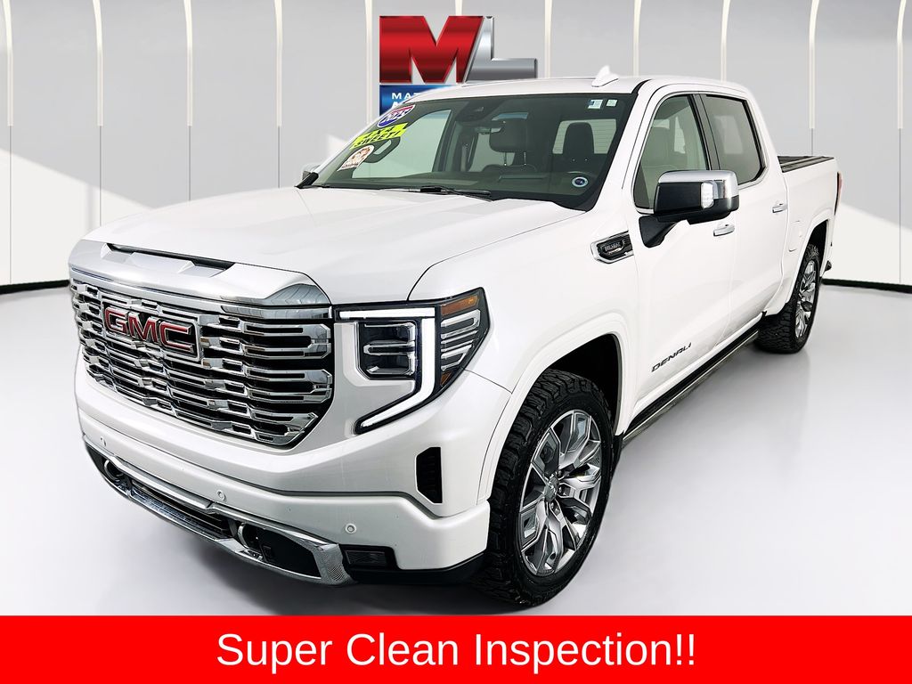 White Frost 2025 GMC Sierra 1500 Pickup Truck Four-Wheel Drive Automatic