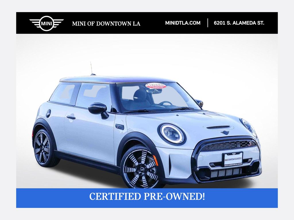 White Silver Metallic 2023 MINI Cooper S 2-Door Hatchback FWD Hatchback Front-Wheel Drive 7-Speed Automatic