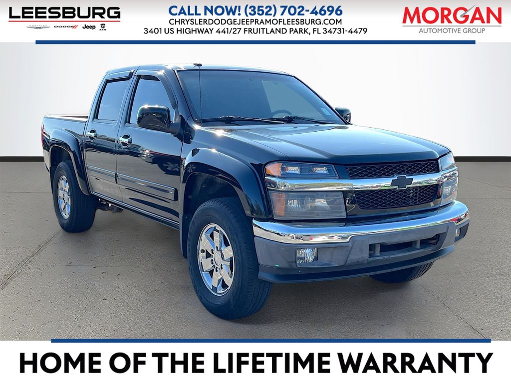 Black 2012 Chevrolet Colorado Pickup Truck 4X2 4-Speed Automatic Overdrive