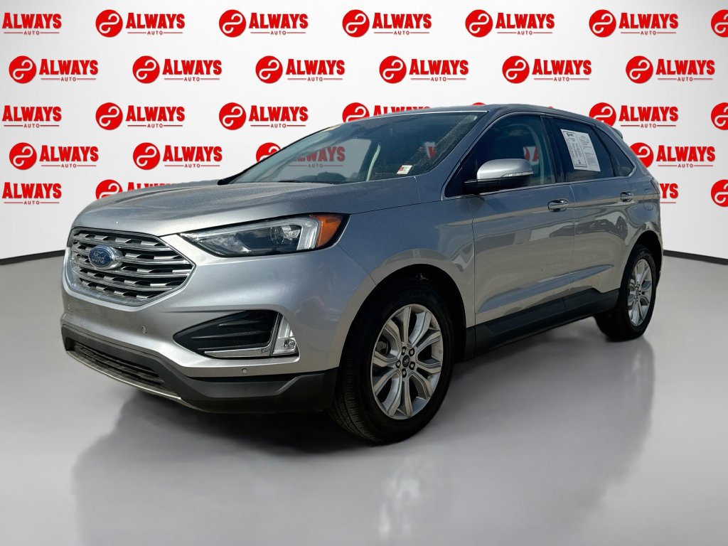 Silver Metallic 2022 Ford Edge SUV / Crossover All-Wheel Drive 8-Speed Automatic