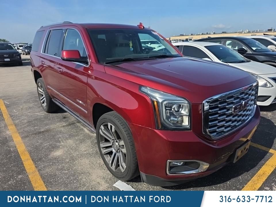 Crimson Red Tintcoat 2018 GMC Yukon SUV / Crossover Four-Wheel Drive