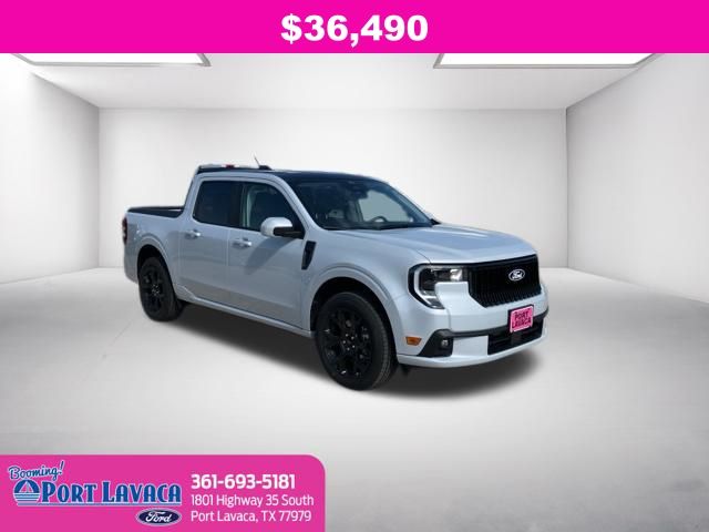 White Metallic 2026 Ford Maverick Lobo SuperCrew AWD Pickup Truck All-Wheel Drive 7-Speed Automatic