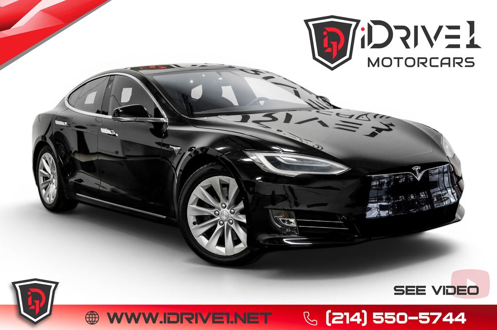 Black 2018 Tesla Model S Sedan All-Wheel Drive 1-Speed Automatic