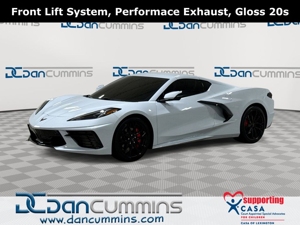 Ceramic Matrix Gray Metallic 2023 Chevrolet Corvette Stingray 3LT Coupe RWD Coupe Rear-Wheel Drive 8-Speed Dual Clutch
