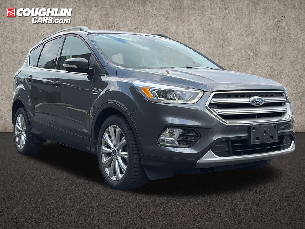 Gray (Magnetic) 2017 Ford Escape SUV / Crossover Front-Wheel Drive 6-Speed Automatic