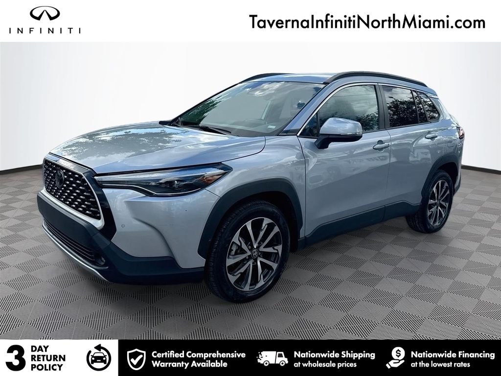 Silver 2024 Toyota Corolla Cross SUV / Crossover All-Wheel Drive Continuously Variable Transmission