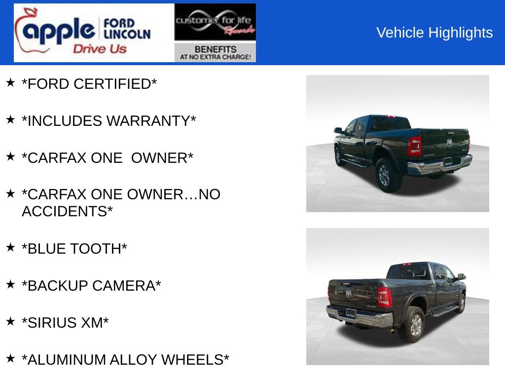 2022 Ram 2500 Laramie Crew Cab 4x4 6'4" Box