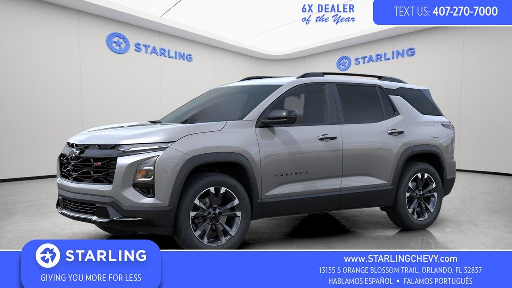 Sterling Gray Metallic 2027 Chevrolet Equinox SUV / Crossover Front-Wheel Drive 8-Speed Automatic