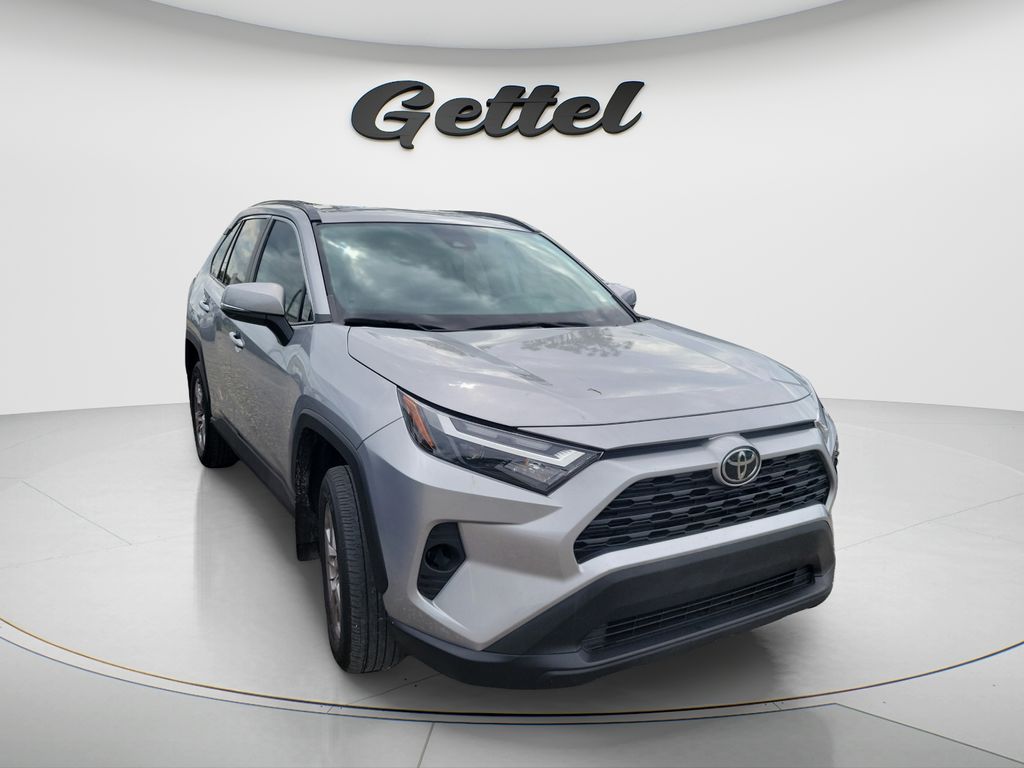 Certified Used 2025 Silver Toyota XLE image 2
