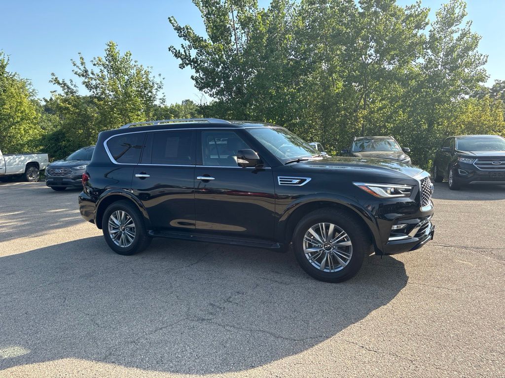 Mineral Black 2024 INFINITI QX80 SUV / Crossover All-Wheel Drive 7-Speed Automatic