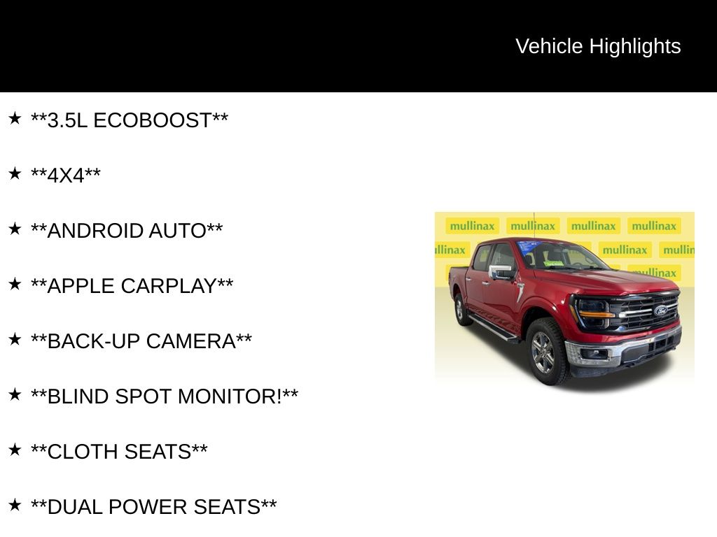 Certified Used 2024 Red Ford XLT image 12