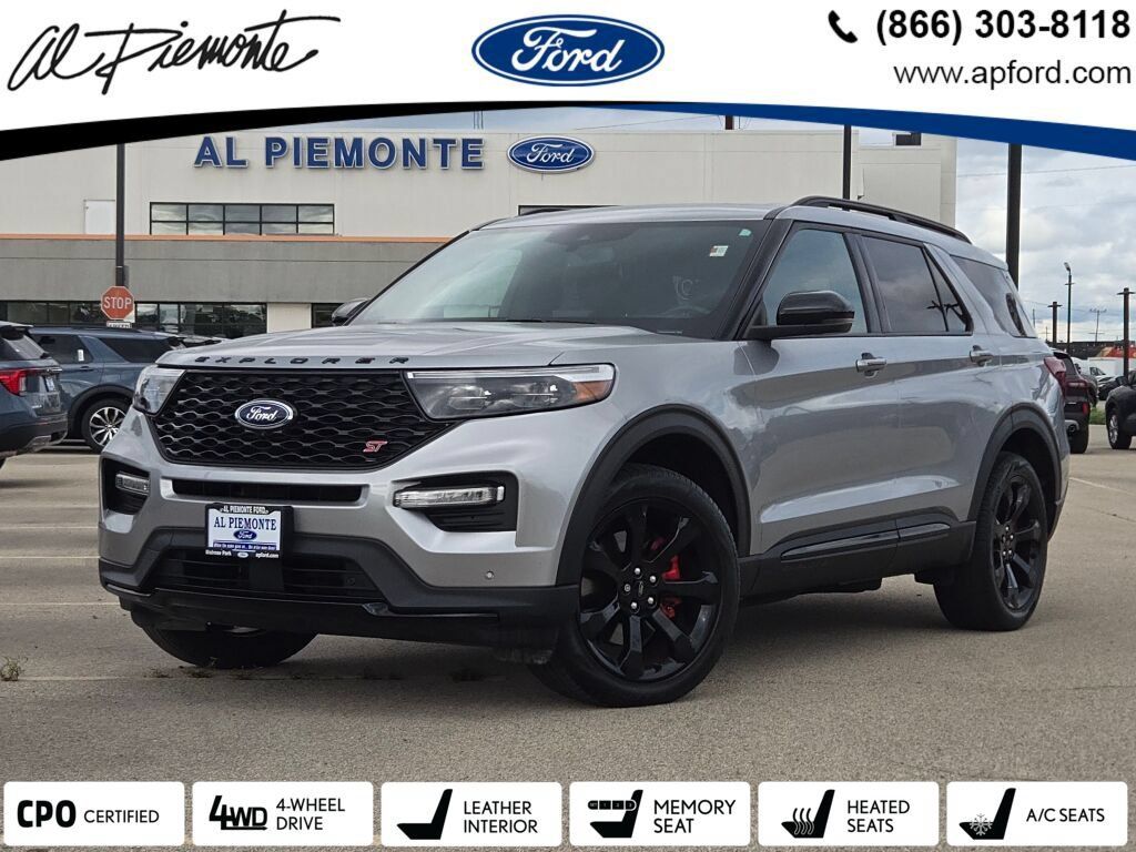 Silver Metallic 2024 Ford Explorer SUV / Crossover All-Wheel Drive Automatic