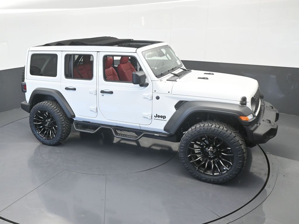 New 2026 Bright White Clearcoat Jeep Sport S image 55