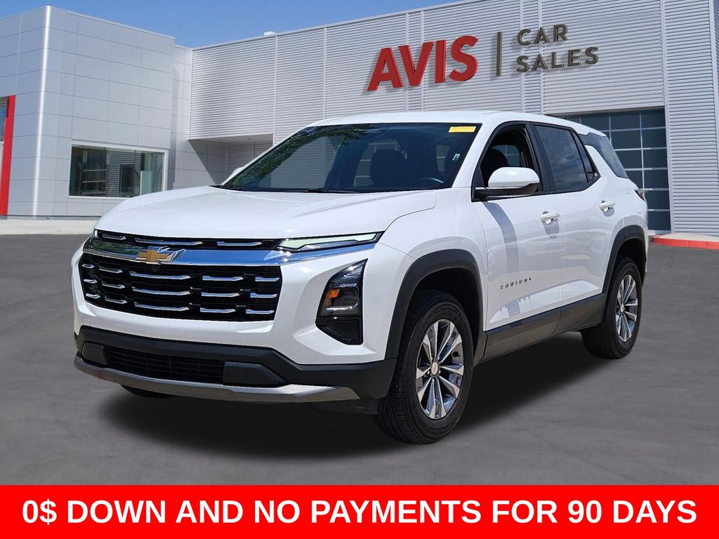 Summit White 2025 Chevrolet Equinox LT FWD SUV / Crossover Front-Wheel Drive Continuously Variable Transmission
