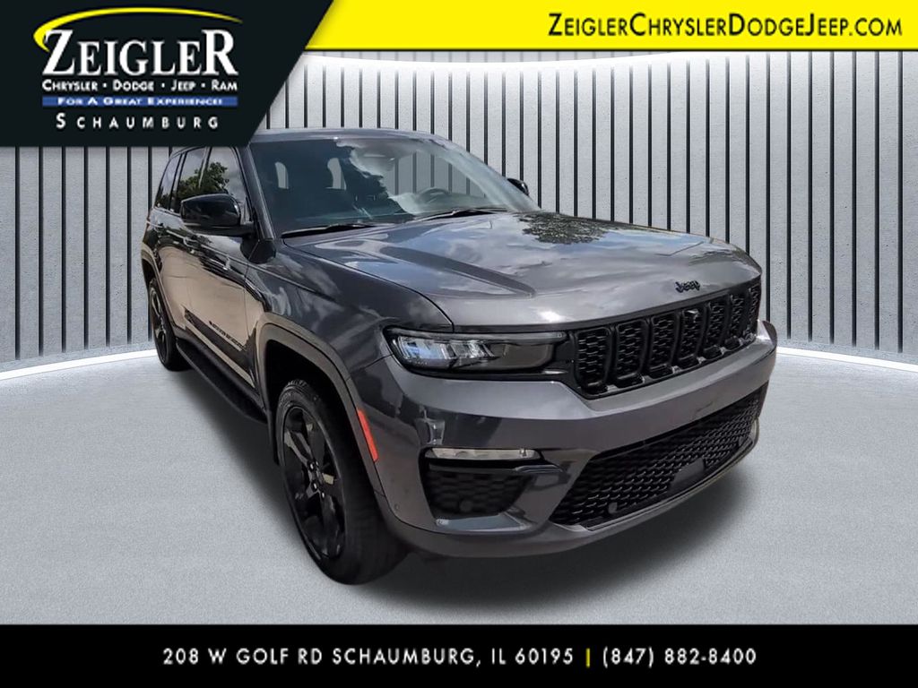 Baltic Gray Metallic Clearcoat 2024 Jeep Grand Cherokee L SUV / Crossover Four-Wheel Drive 8-Speed Automatic