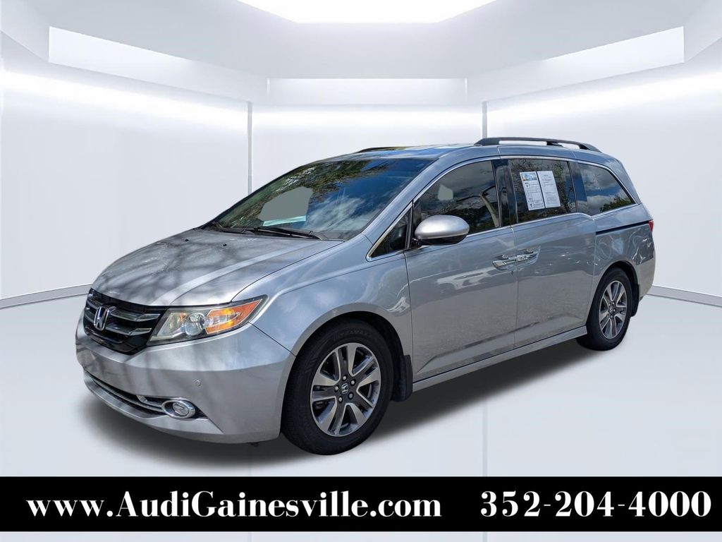 Lunar Silver Metallic 2016 Honda Odyssey Touring FWD Minivan Front-Wheel Drive 6-Speed Automatic