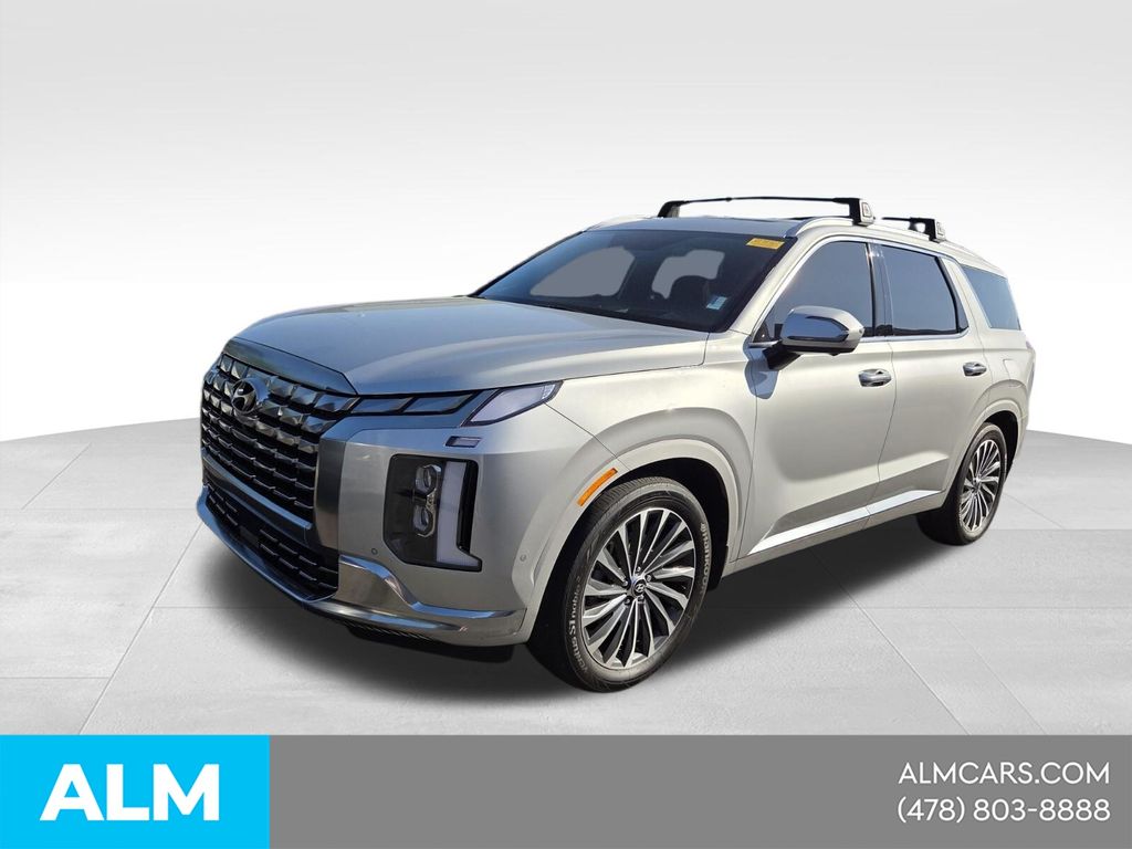 Typhoon Silver 2023 Hyundai Palisade Calligraphy FWD SUV / Crossover Front-Wheel Drive 8-Speed Automatic