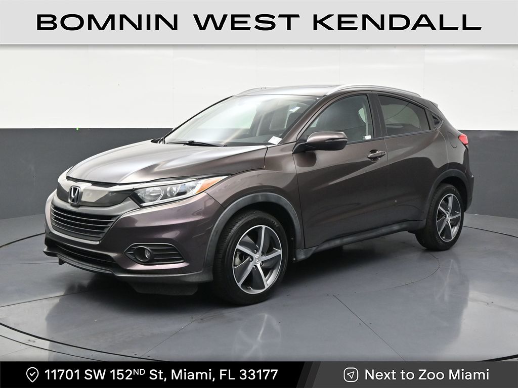 Purple 2022 Honda HR-V EX FWD SUV / Crossover Front-Wheel Drive Continuously Variable Transmission