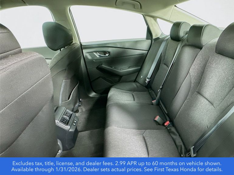 New Car 2025 Honda Accord  Lx For Sale Under $30,000 In Austin, Texas