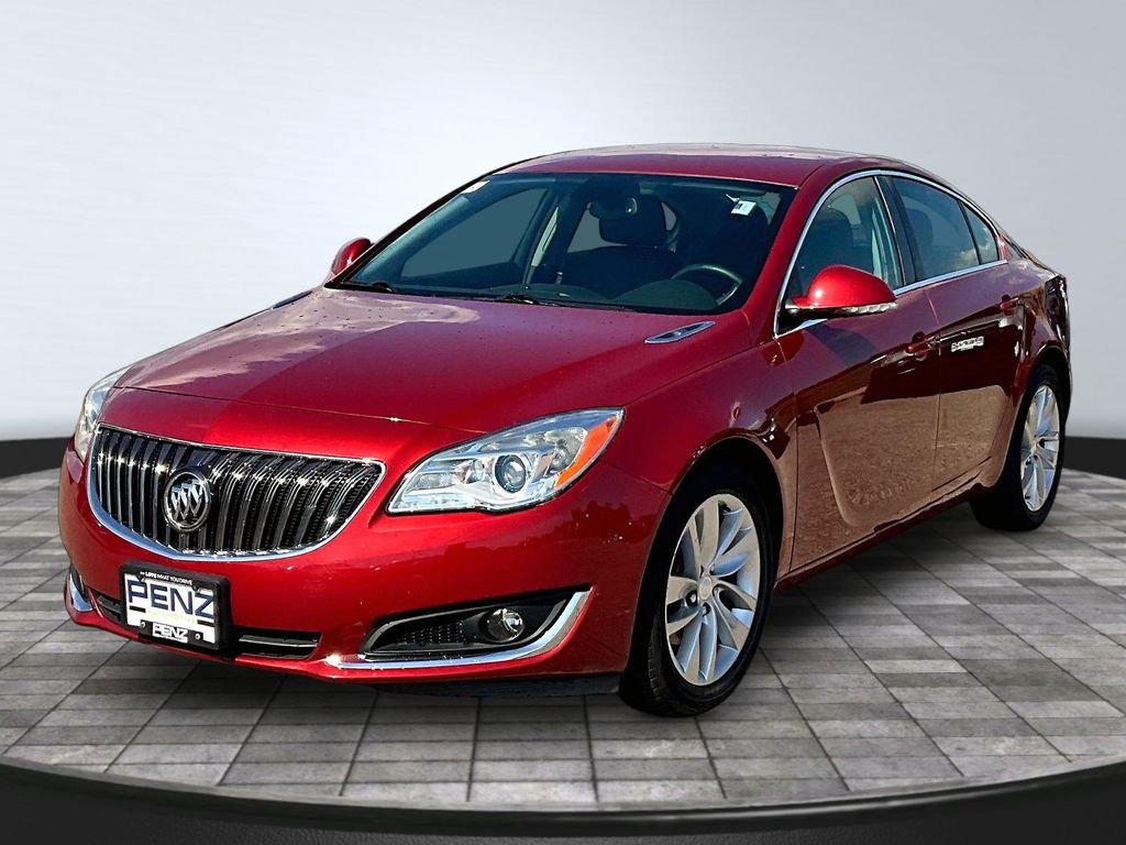 Copper Red Metallic 2015 Buick Regal Sedan Front-Wheel Drive 6-Speed Automatic
