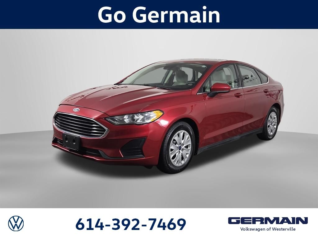 Red Metallic 2020 Ford Fusion Sedan Front-Wheel Drive 6-Speed Automatic