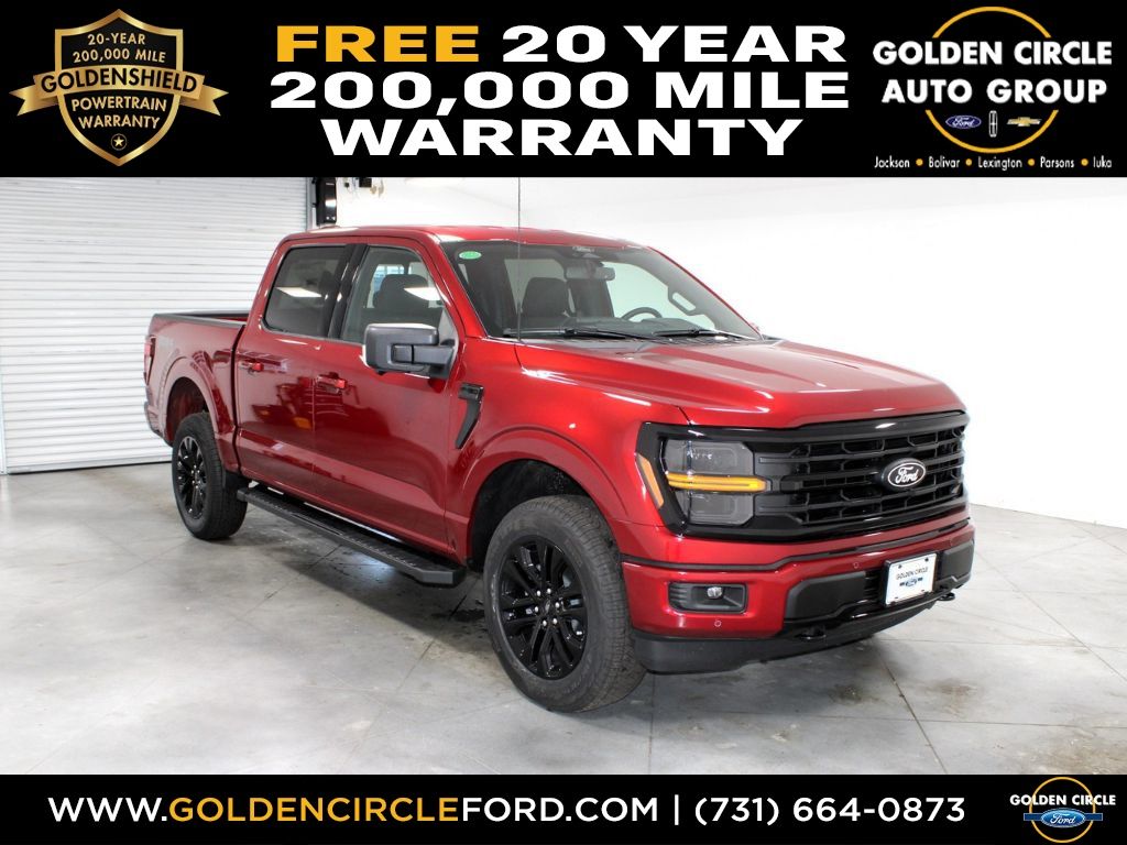 Ruby Red Metallic Tinted Clearcoat 2026 Ford F-150 Pickup Truck Four-Wheel Drive Automatic