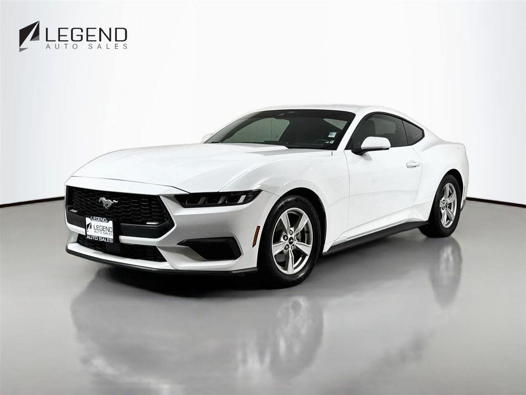 Oxford White 2024 Ford Mustang EcoBoost Fastback RWD Coupe Rear-Wheel Drive Automatic