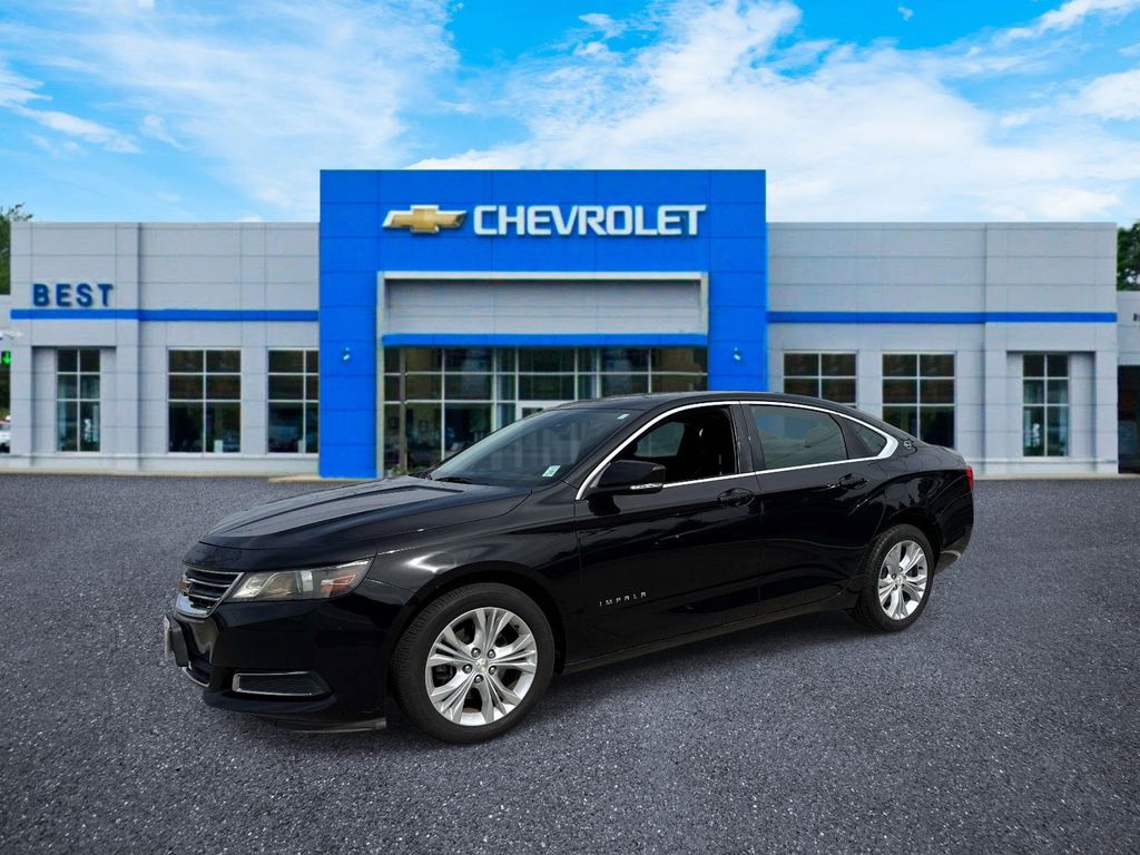 Black 2014 Chevrolet Impala 2LT FWD Sedan Front-Wheel Drive 6-Speed Automatic Overdrive