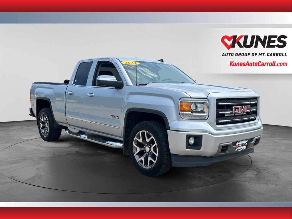 Gray 2014 GMC Sierra 1500 Pickup Truck Four-Wheel Drive 6-Speed Automatic Overdrive