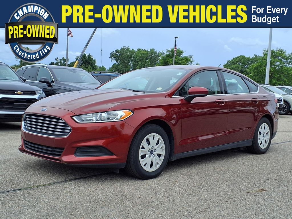 Sunset 2014 Ford Fusion Sedan Front-Wheel Drive 6-Speed Automatic