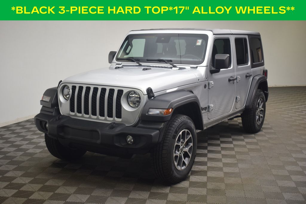 used 2024 Jeep Wrangler car, priced at $33,800