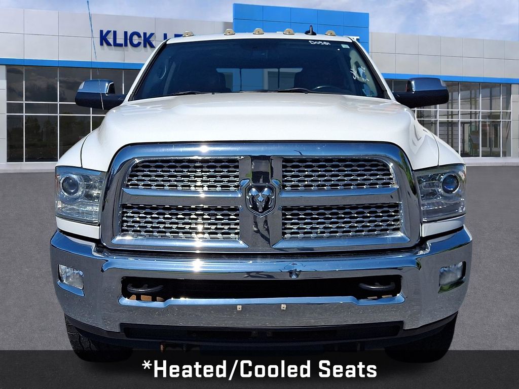 2014 Ram 2500 Laramie White at Phil Fitts Ford