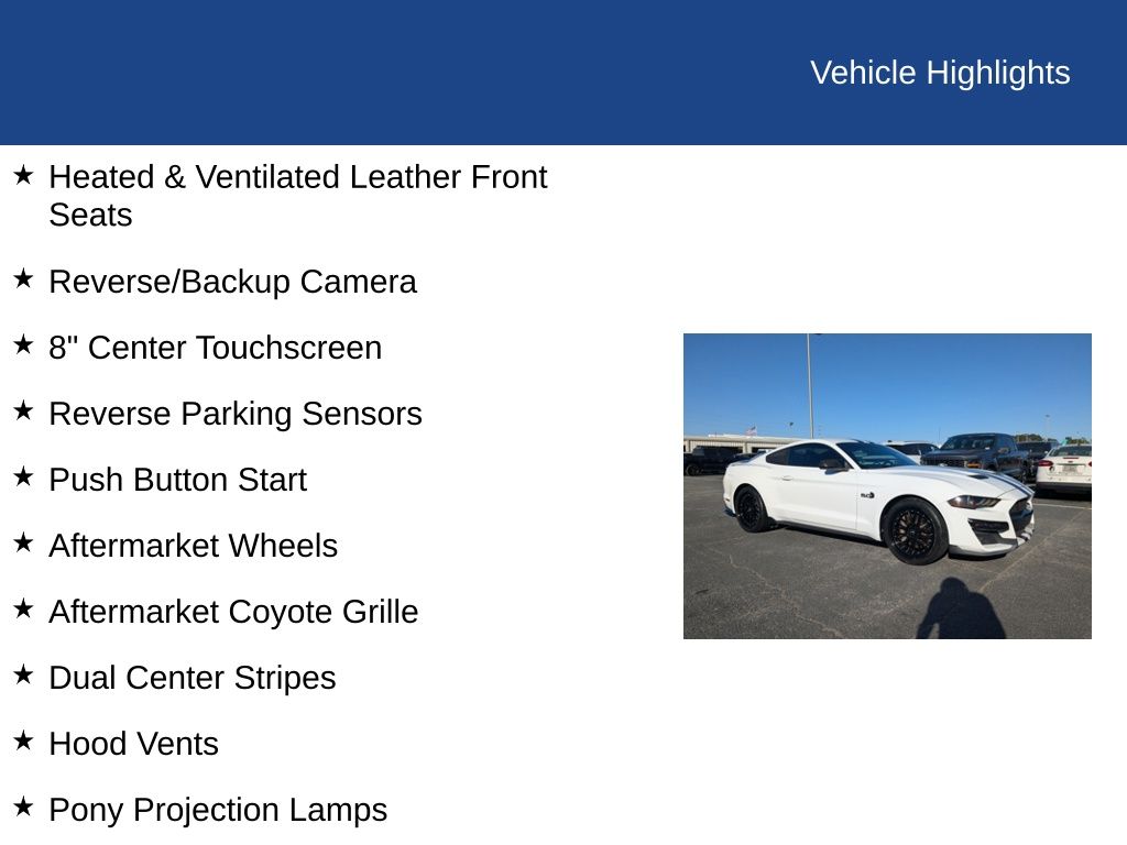 2019 Ford Mustang GT Premium