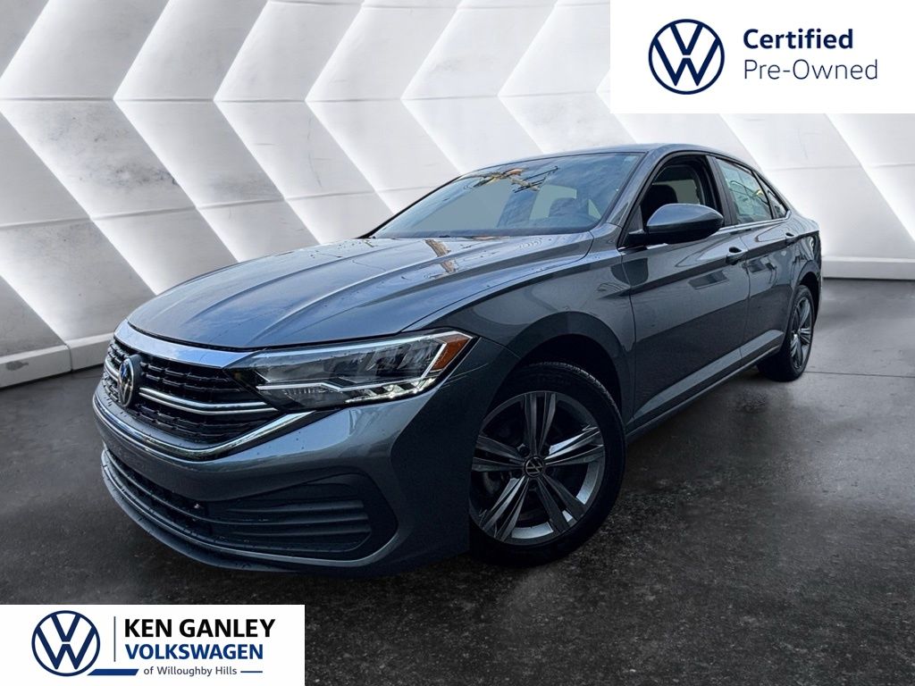 Gray 2024 Volkswagen Jetta Sedan Front-Wheel Drive 8-Speed Automatic