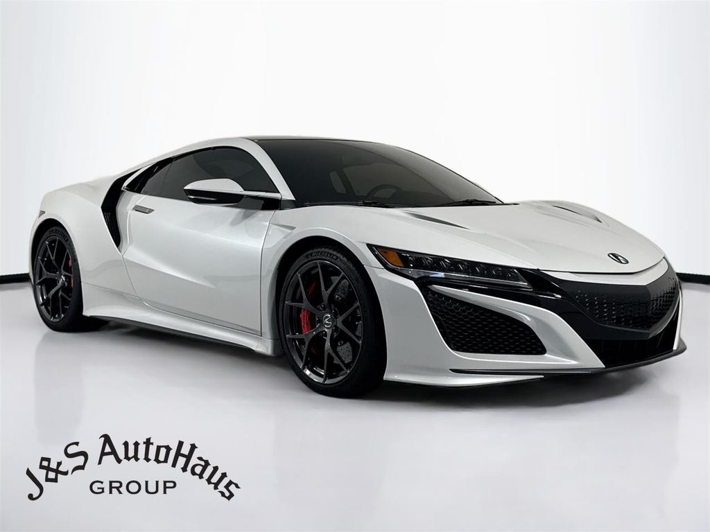 Casino White Pearl 2017 Acura NSX Coupe All-Wheel Drive
