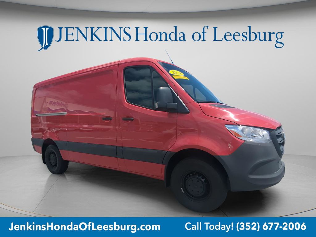 Jupiter Red 2024 Mercedes-Benz Sprinter Cargo 2500 144 RWD Van Rear-Wheel Drive 9-Speed Automatic