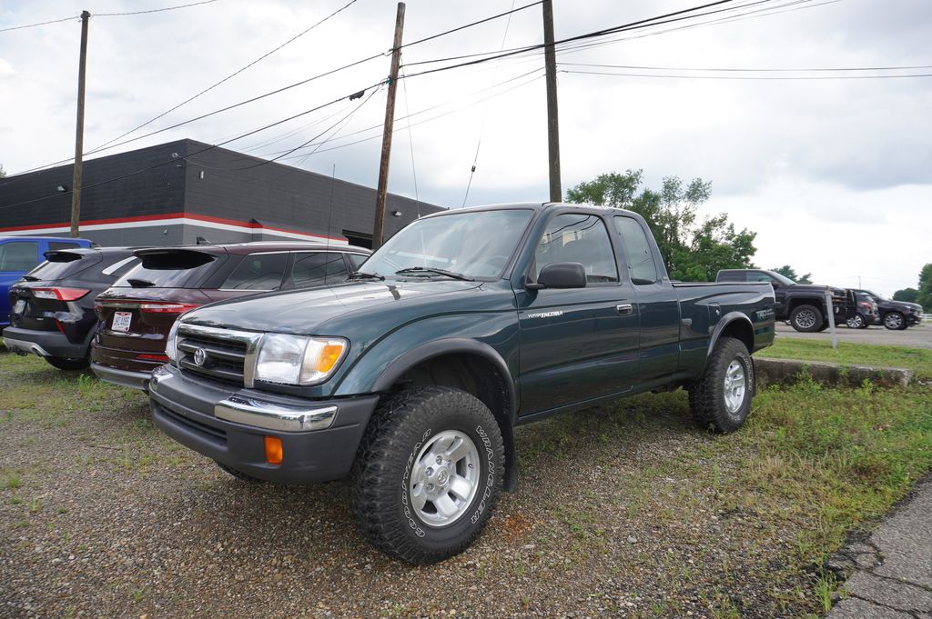 Evergreen Pearl 1998 Toyota Tacoma Pickup Truck Rear-Wheel Drive 4-Speed Automatic