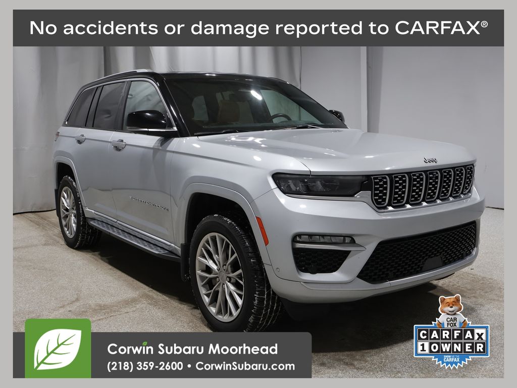 Silver Zynith 2022 Jeep Grand Cherokee SUV / Crossover Four-Wheel Drive 8-Speed Automatic